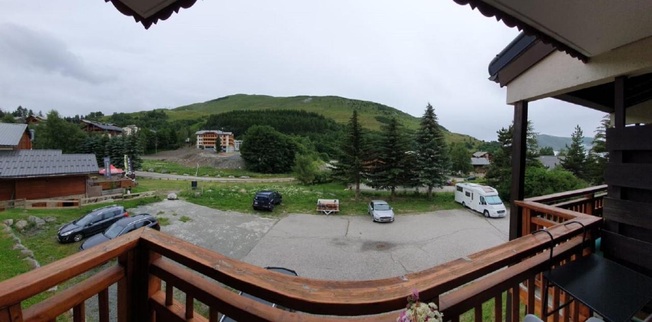 Studio 2 Alpes, Proche Lac Buissonniere, Menage Inclus, Balcon, Parking Les Deux Alpes Kültér fotó